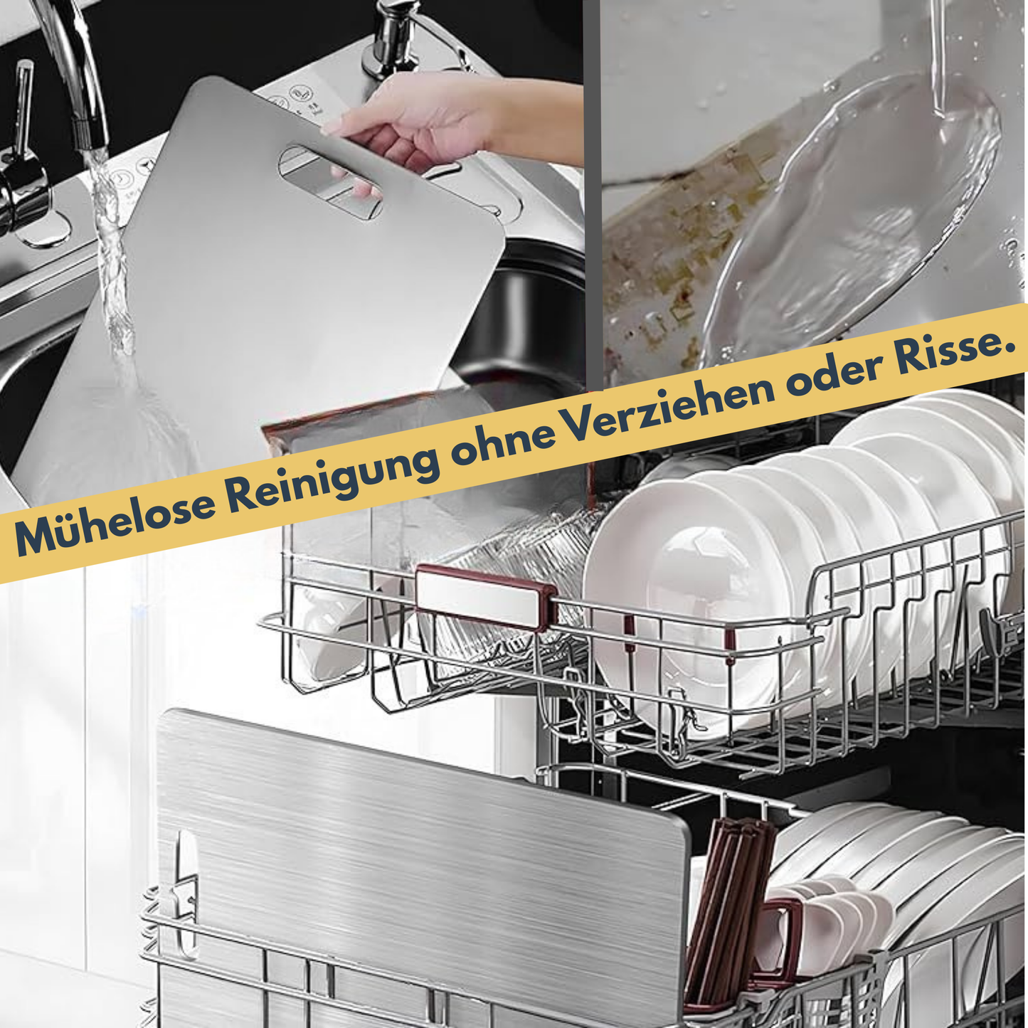 Hygienische Titan Schneideplatte™