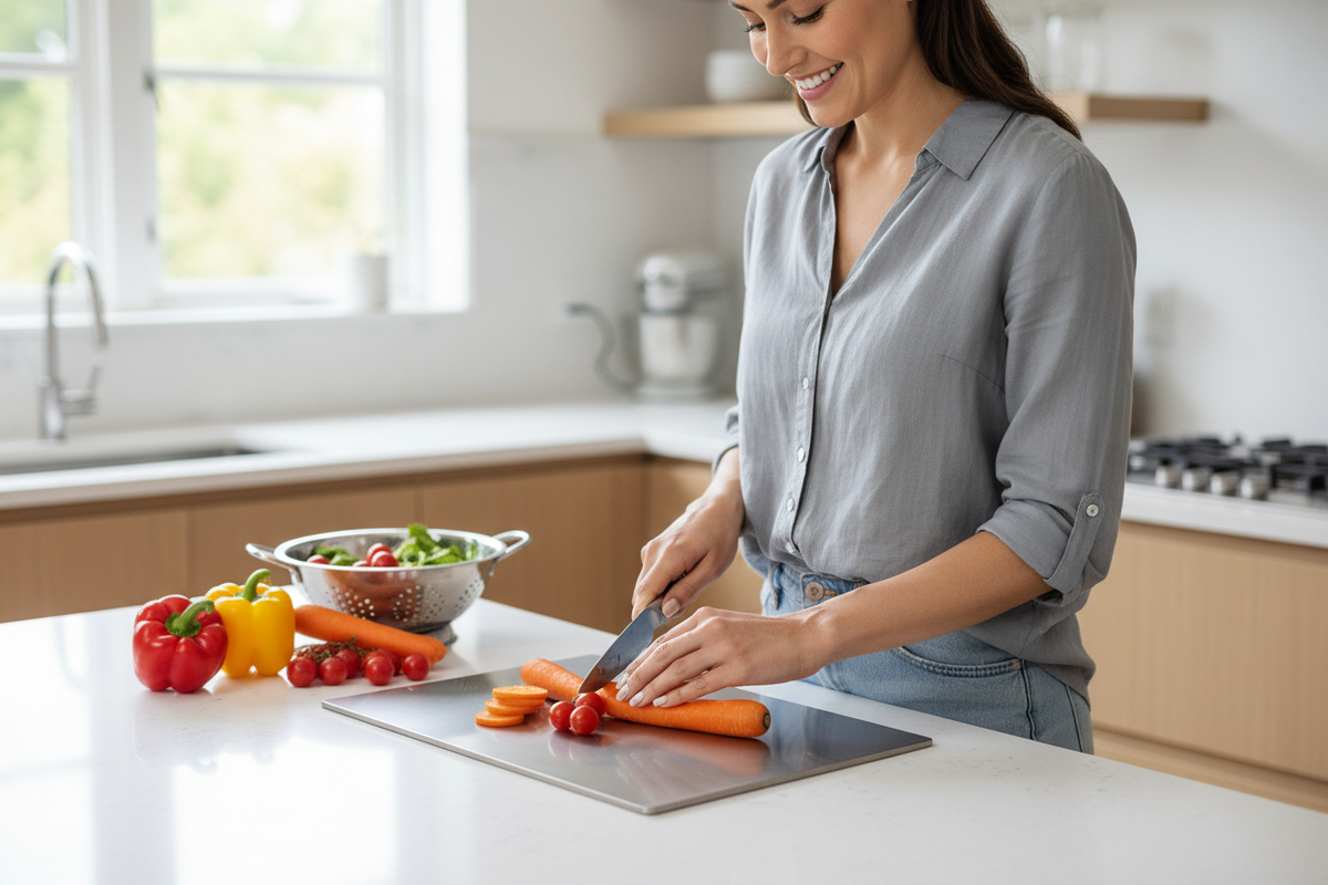 es soll das gesicht von der Dame zu sehen sein